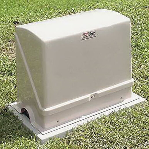 Hot Box Lok Box Backflow Enclosure Flip-Top Insulated Unheated